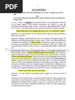 Act 2 Scene 1 - Analysing Macbeth's Soliloquy | PDF | Macbeth