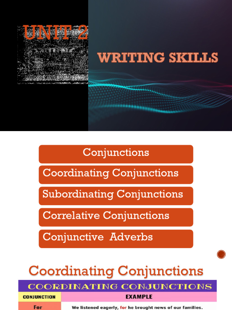 Mastering Conjunctions: Types & Uses | PDF