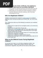 Understanding Birth Legitimacy in the Philippines | PDF | Birth ...