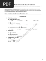 Grade 4 Geometry Worksheet with Answers | PDF