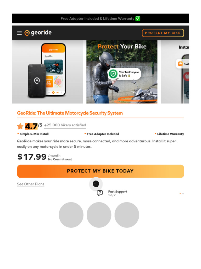 GeoRide Motorcycle Security System | PDF | Mobile App