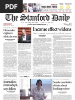 The Stanford Daily: Income Effect Widens