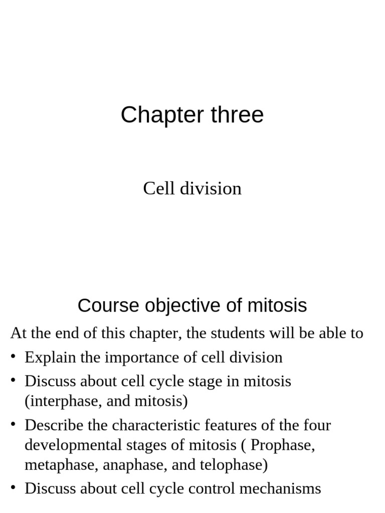 2003 Genetics Chapter 3 | PDF | Meiosis | Mitosis