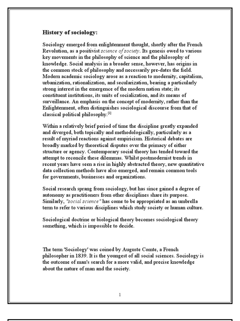 The Elastic Nature of Sociology | PDF | Social Science | Social Theory