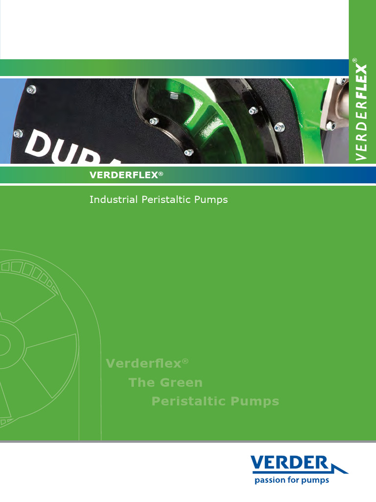 Verderflex General Brochure | PDF | Pump | Materials