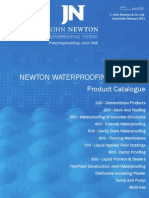 Newton Waterproofing Systems: Product Catalogue