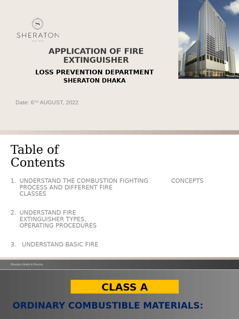 Fire Extinguisher Use and Safety Guide | PDF | Fires | Combustion