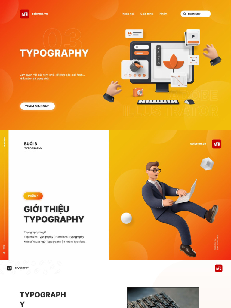 Typography: Illustrator Adobe | PDF