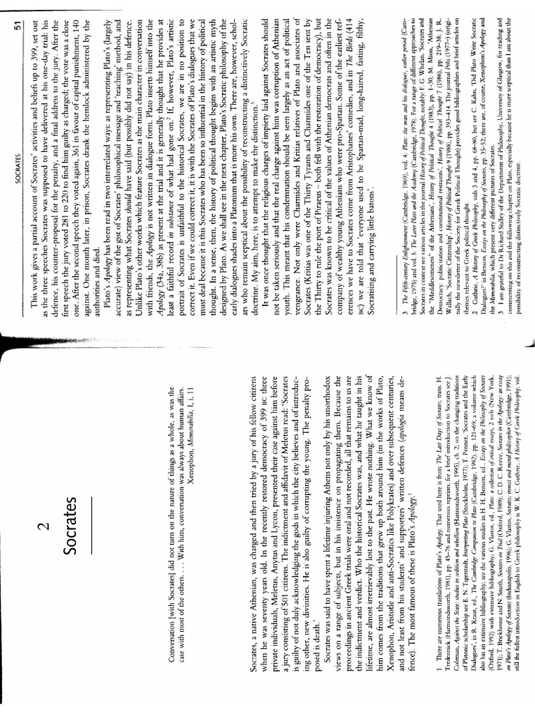 Socrates and Plato | PDF