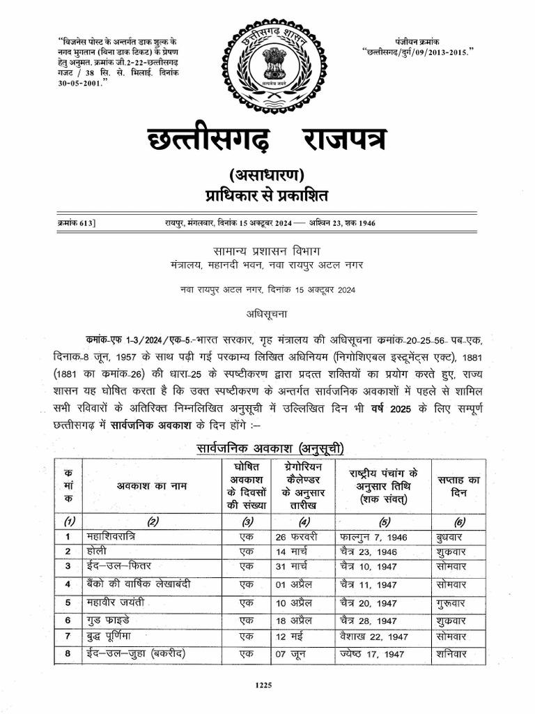 State List Article