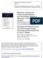 Molecular Crystals and Liquid Crystals Science and Technology. Section A. Molecular Crystals and Liquid Crystals