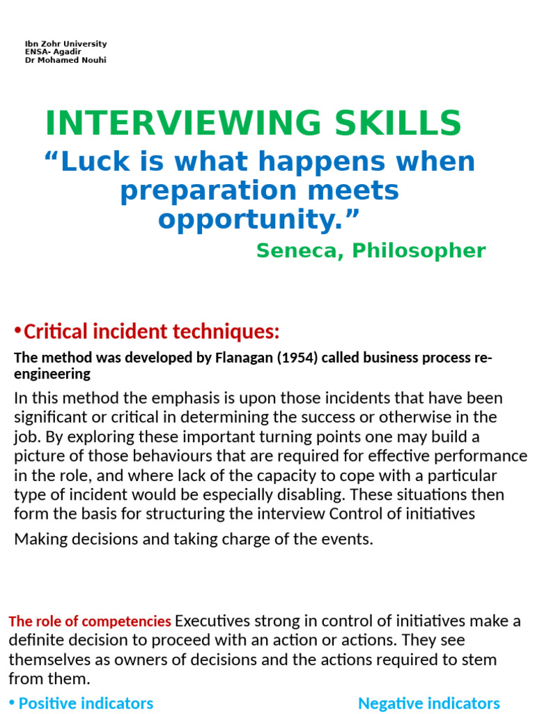 Interviewing Skills | PDF | Body Language | Behavioural Sciences