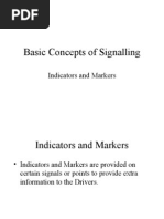 Basic Concepts of Signalling: Indicators and Markers