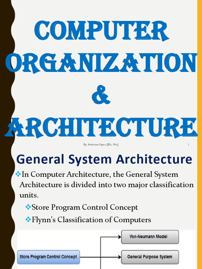 Computer Organization and Architecture | PDF | Error Detection And ...