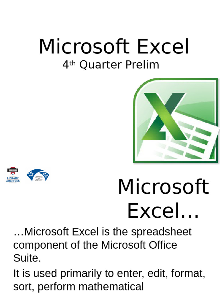 Microsoft Excel 2010 Overview Guide | PDF | Window (Computing ...