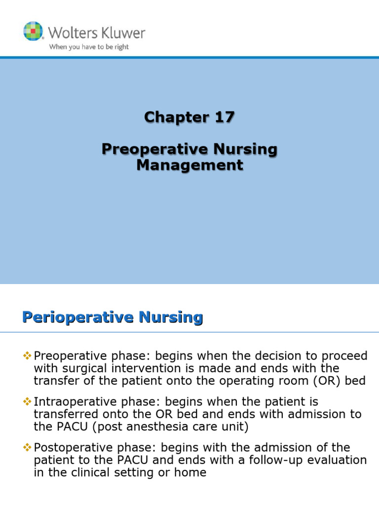 Preoperative1 240429183512 1adfc4b3 | PDF | Perioperative | Surgery