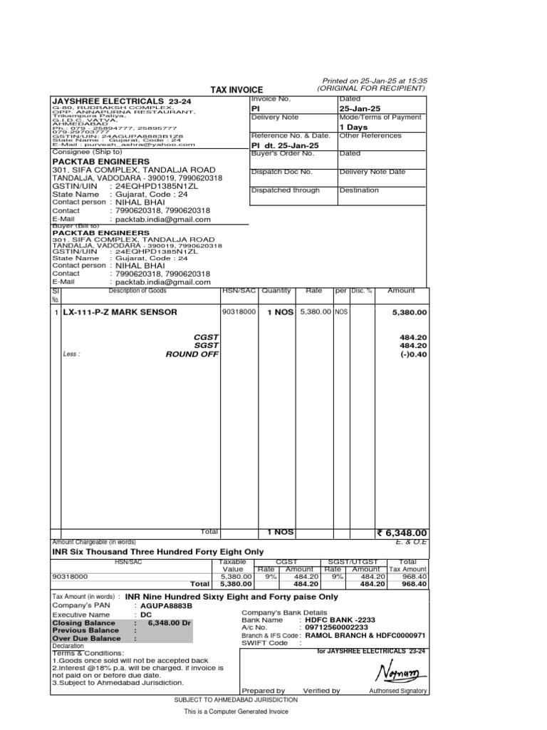 Pack Tab Pdf Invoice Public Finance