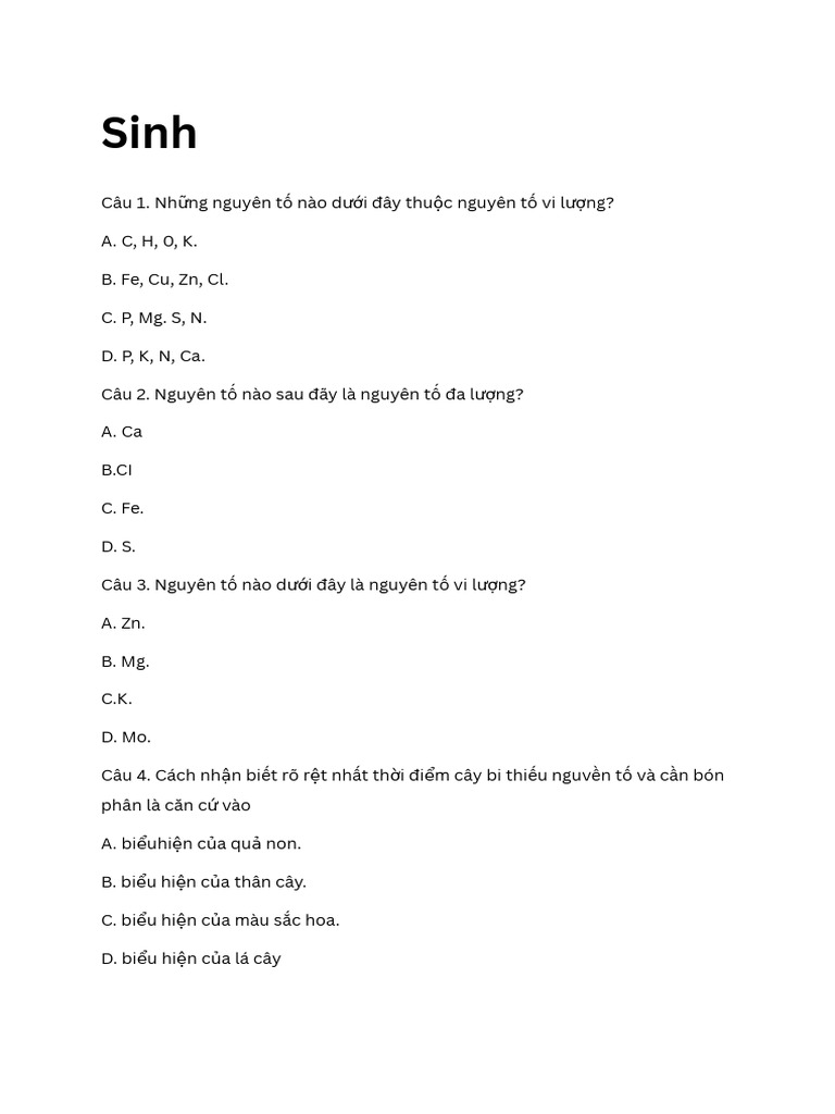 Sinh | PDF