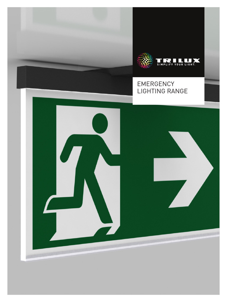 Trilux Emergency Lighting Overview | PDF | Corrosion