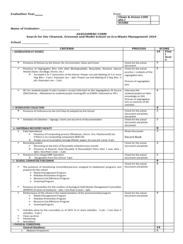 assessment-form-search-for-cxlenest-greenest-eco-waste-mgt-2024-2025