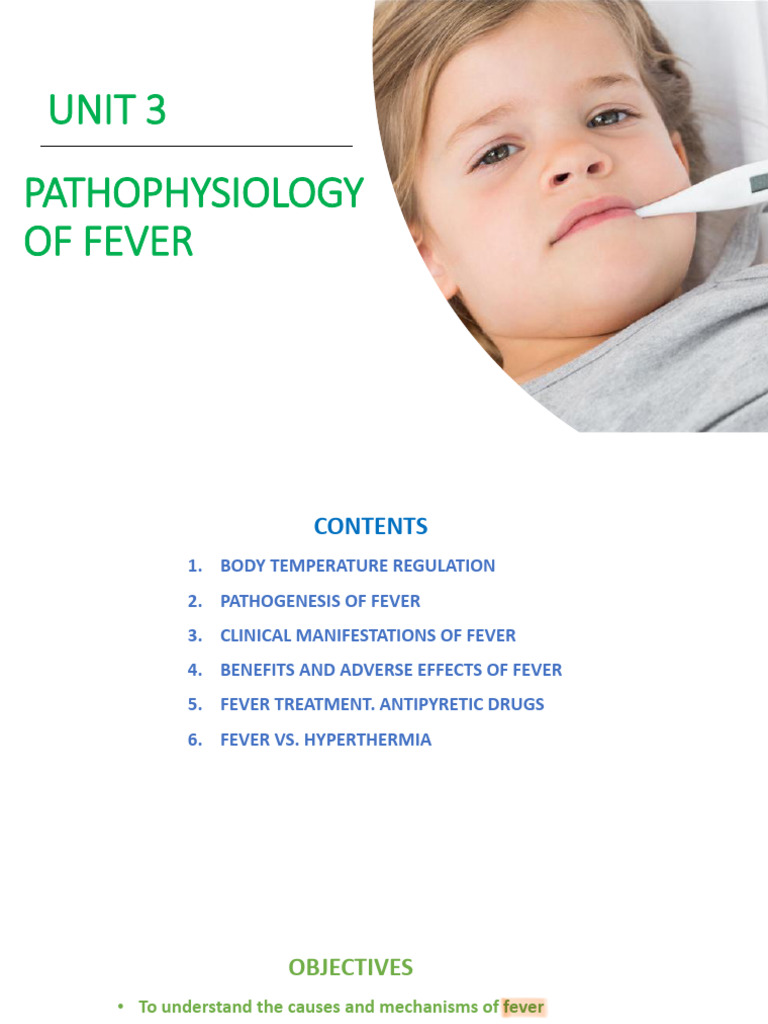 UNIT 3 | PDF | Fever | Thermoregulation