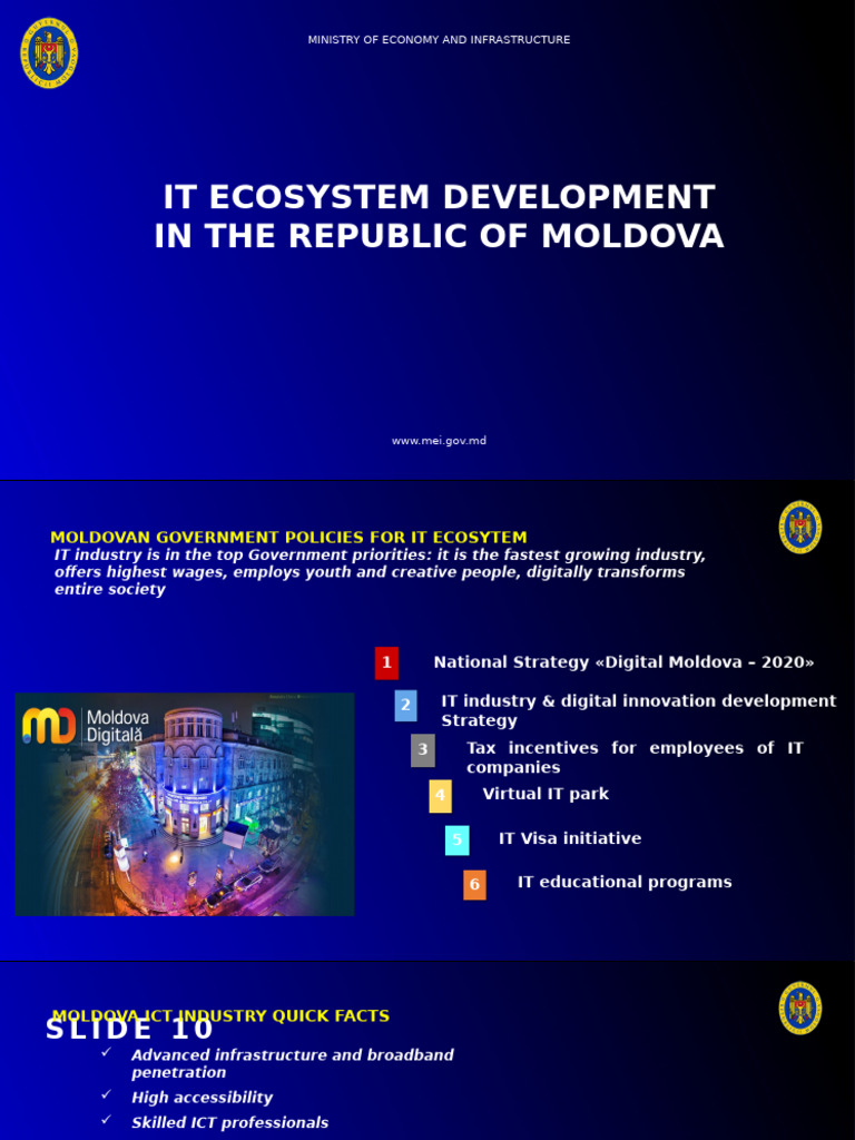 IT Ecosystem Moldova May2020 | PDF | Innovation | Outsourcing