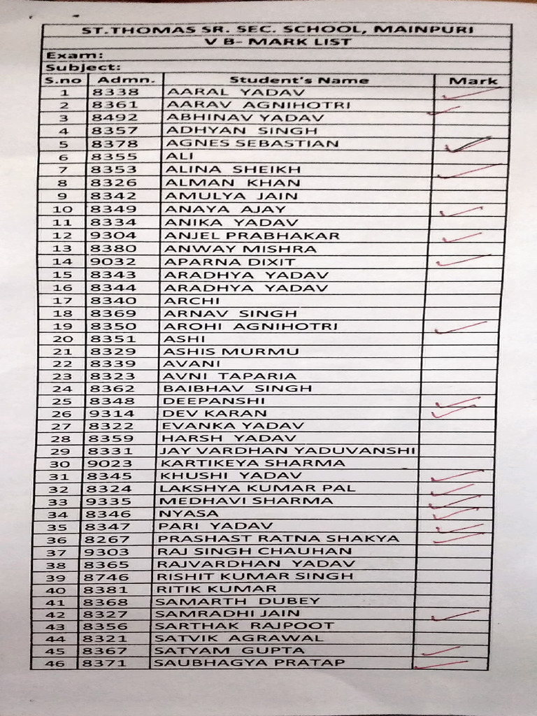 Notes Correction 5B | PDF