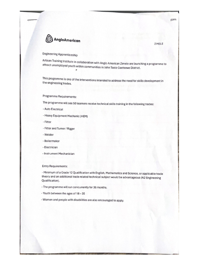 Application form pdf