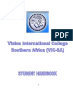 Vision Int L College Handbook