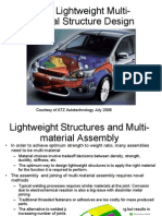 Lightweight Multi-Material Automotive Structure Design