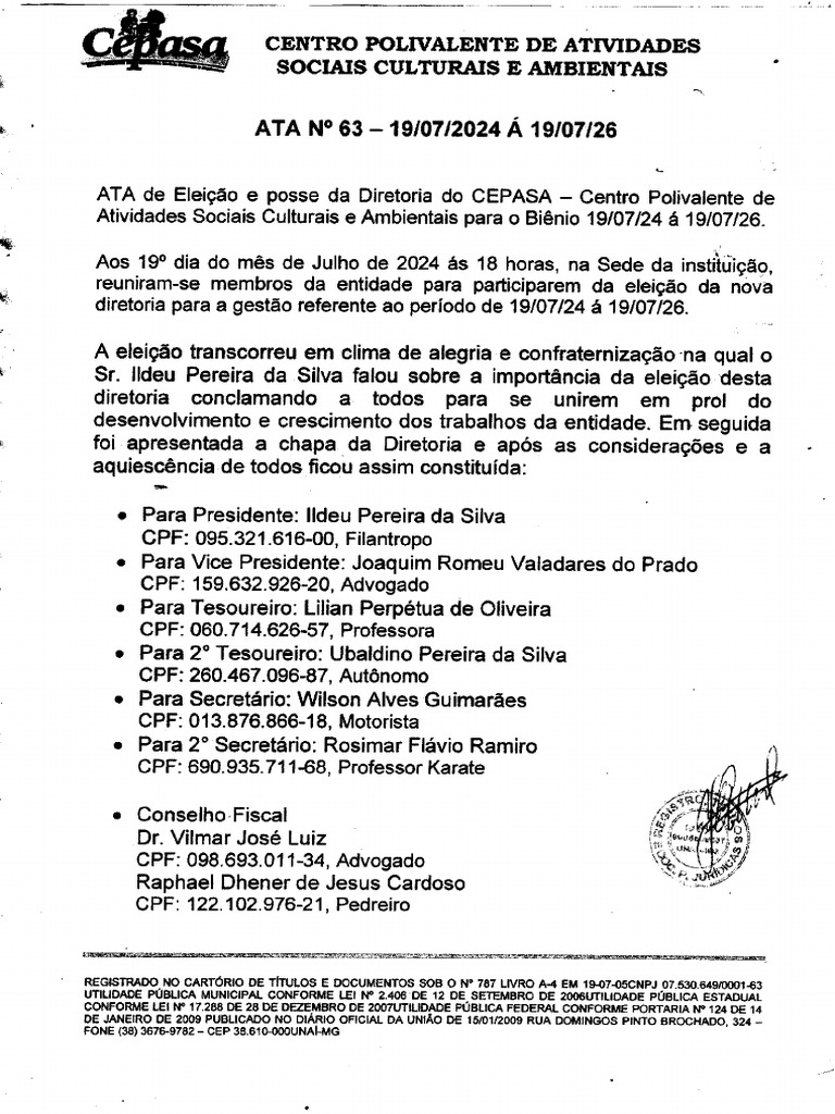 Ata Completo | PDF