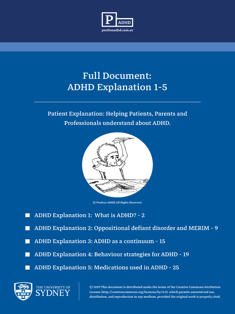 Understanding ADHD: Key Insights | PDF | Attention Deficit ...