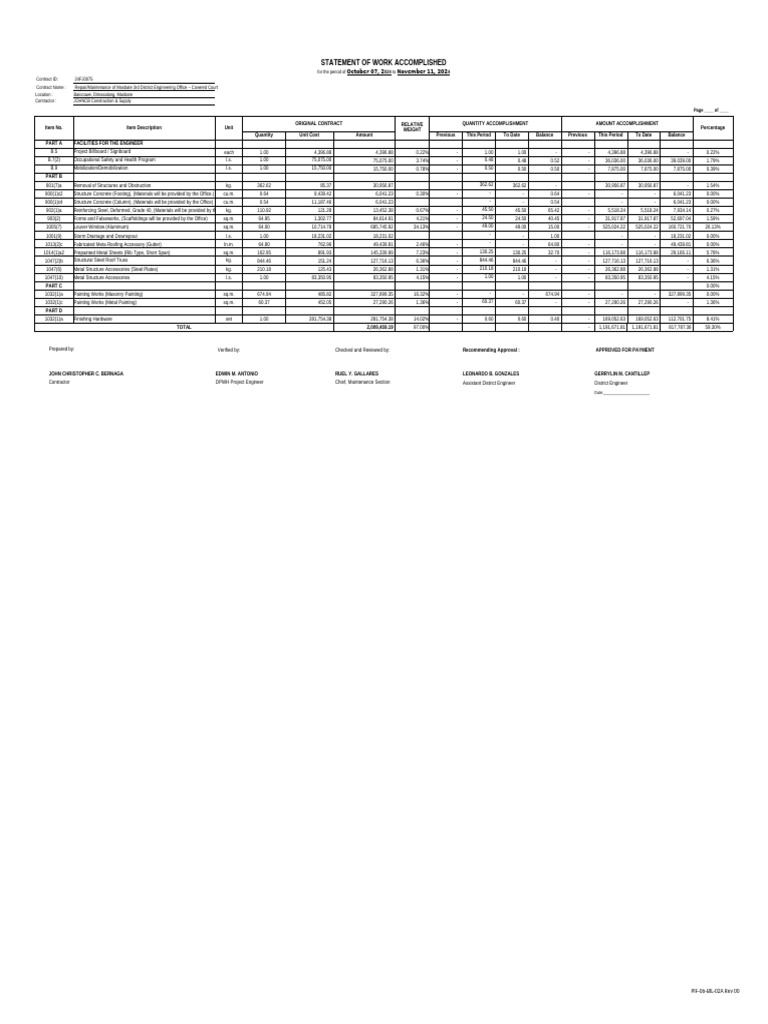 24FJ0075 Contractors SWA 2 2 | PDF | Building Engineering | Structural ...