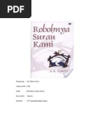 Unsur Intrinsik dan Ekstrinsik Cerpen Robohnya Surau Kami