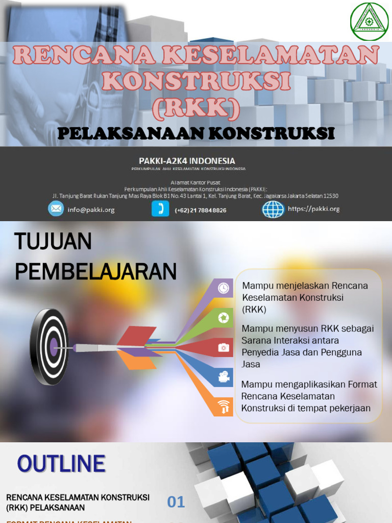 Rencana Keselamatan Konstruksi (RKK) | PDF