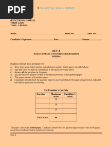 SET 4-English Paper 1