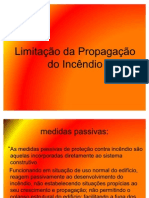 Limitação Da Propagação Do Incêndio