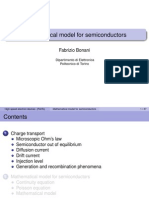 Mathematical Model For Semiconductors: Fabrizio Bonani