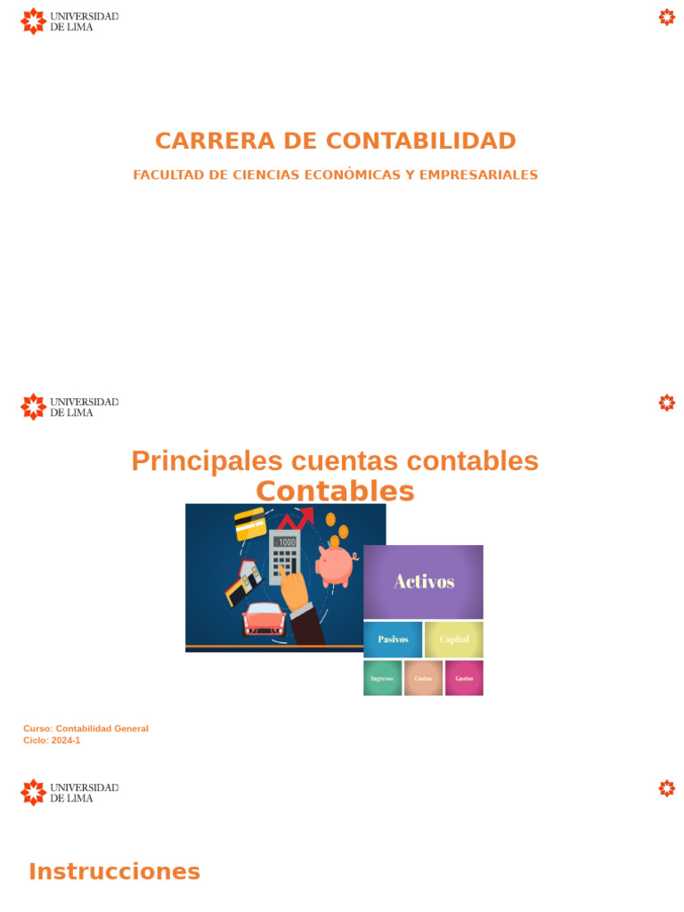 02-Principales Cuentas Contables | PDF | Contabilidad | Estado financiero