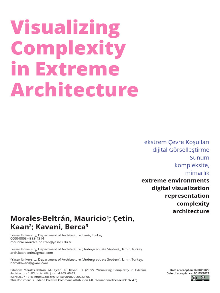 Extremes Visulising Complexity | PDF | Drawing | Mars