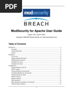 Mod Security For Apache User Guide