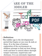 Care of the Toddler: Development from 1-3 Years