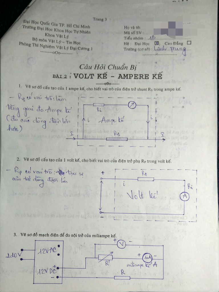 Bai Chuan Bi TH LI ĐC | PDF