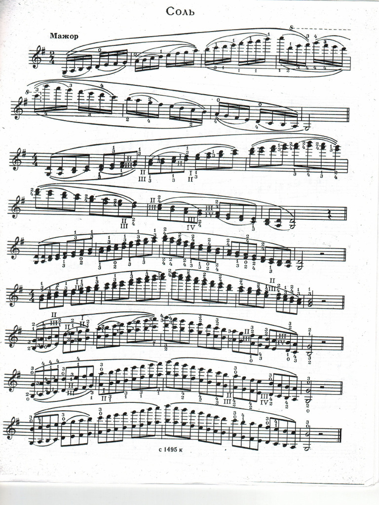 Elizabeth Gilels Daily Exercises for Violin PDF