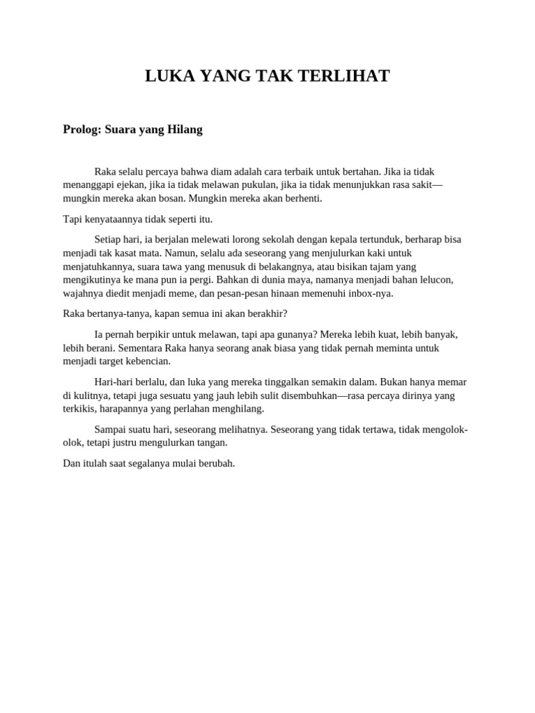 NOVEL LUKA YANG TAK TERLIHAT PDF