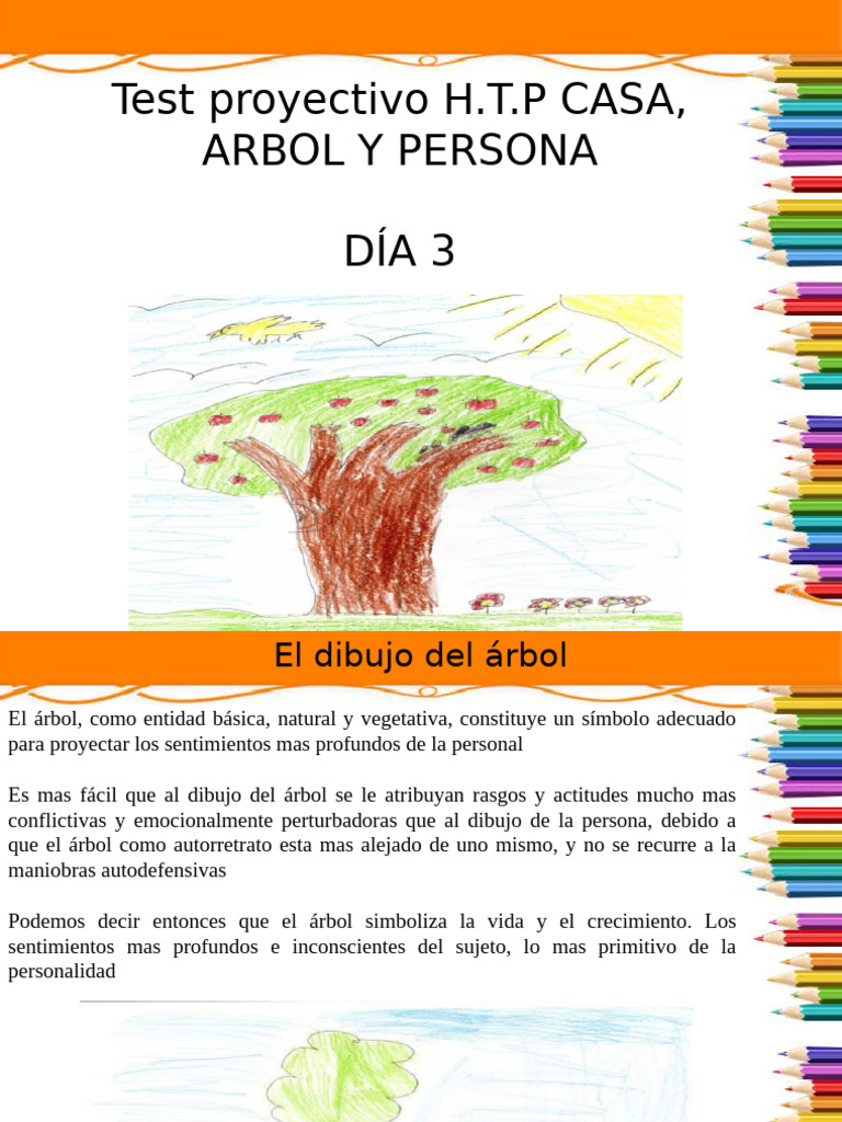 Test Proyectivo Htp. Casa, Arbol y Persona Dia 3 | PDF | Narcisismo ...