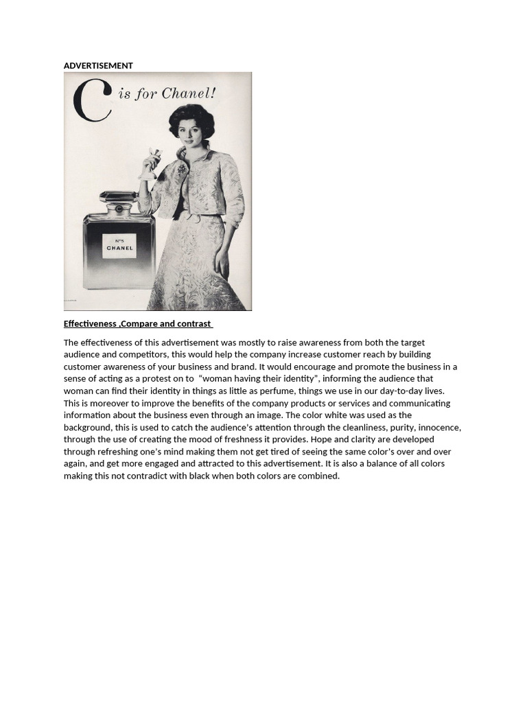 Analyzing Advertisement Effectiveness | PDF