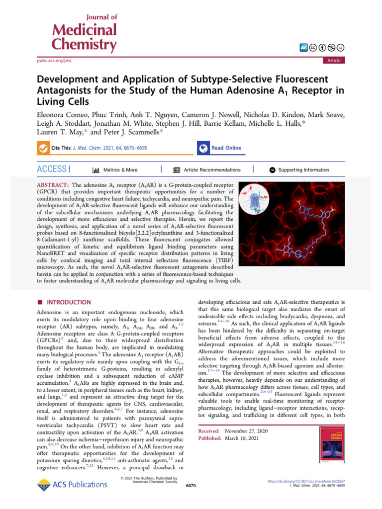 Comeo Et Al 2021 Development and Application of Subtype Selective ...