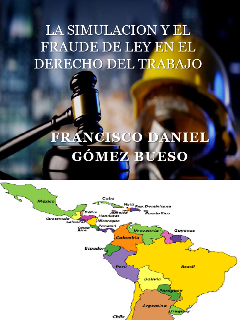 Simulación y Fraude en Derecho Laboral | PDF | Derecho laboral ...