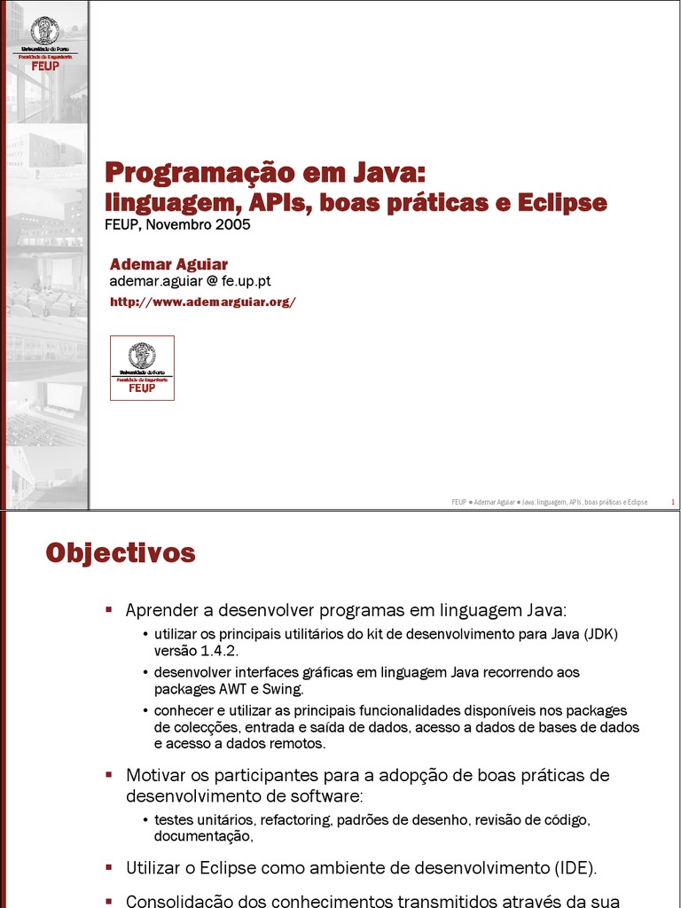 1213 Java | PDF | Classe (programação de computadores) | Java Virtual ...